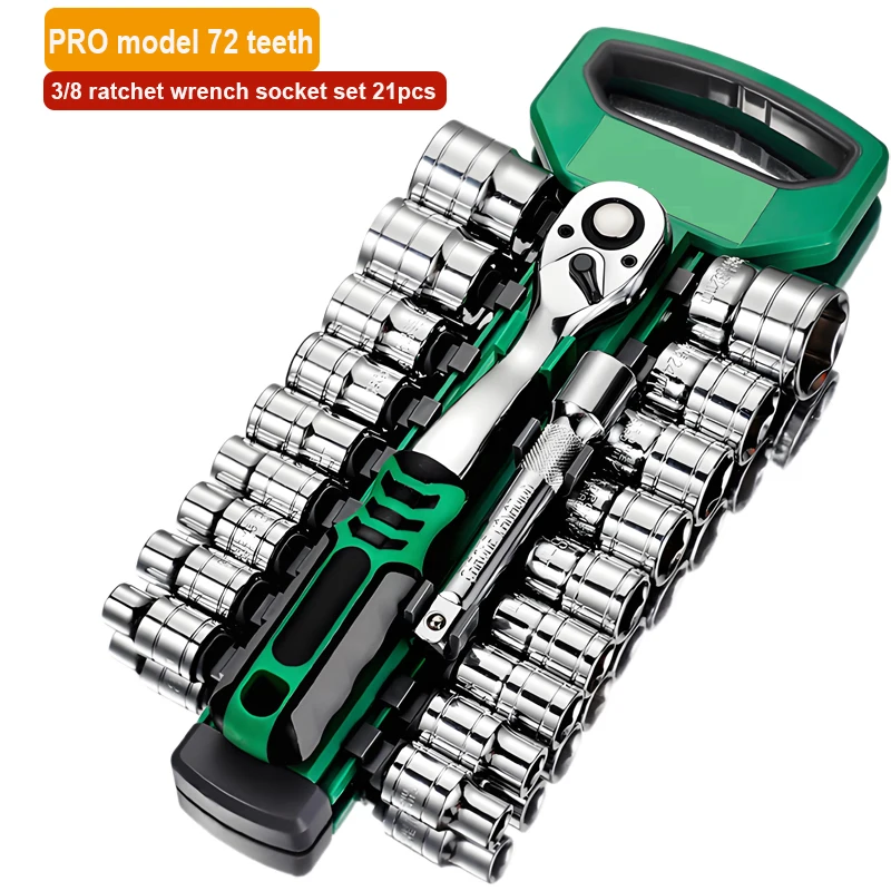 72Drive Socket Set 1/4