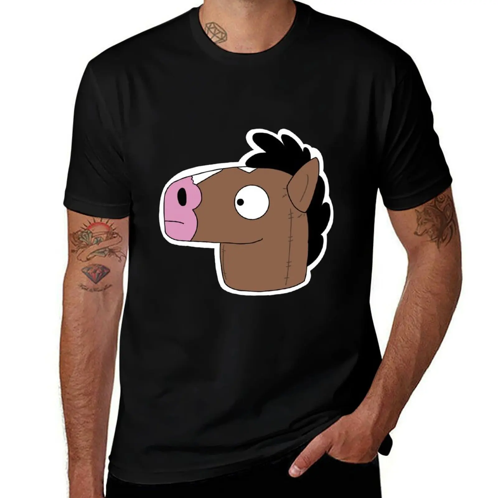 Balloon BoJack T-Shirt Retro Graphic Print T-Shirt