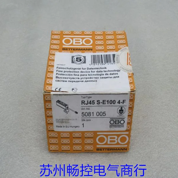 * Ventas al contado * Nuevo protector contra rayos de señal OBO RJ45S-E1004-F Spot 5081005