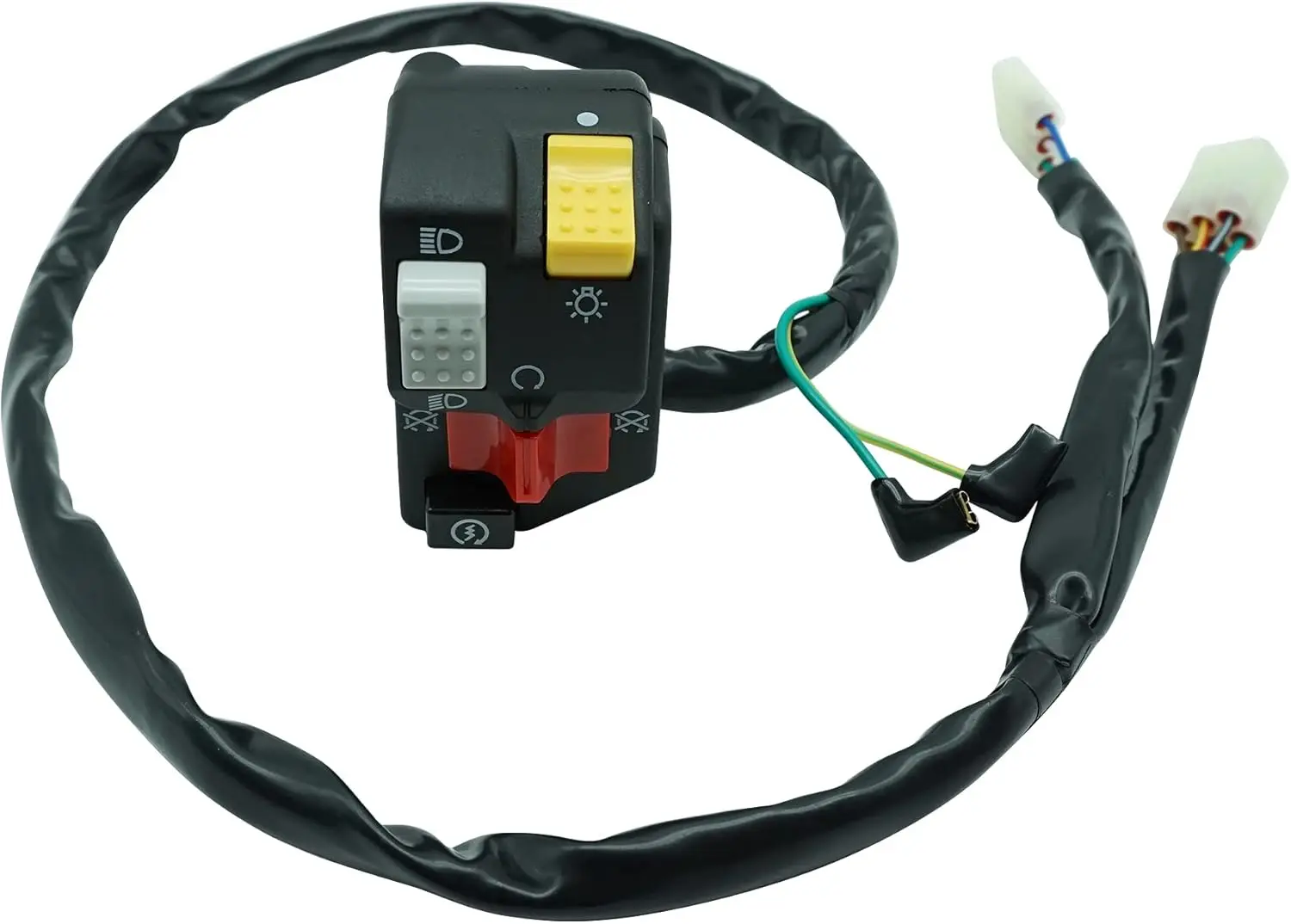 Left Handlebar Button Start Stop Kill Headlight Switch for Honde TRX400EX Sportrax 2005-2007 TRX450ER 2006-2014 35200-HN1-A41