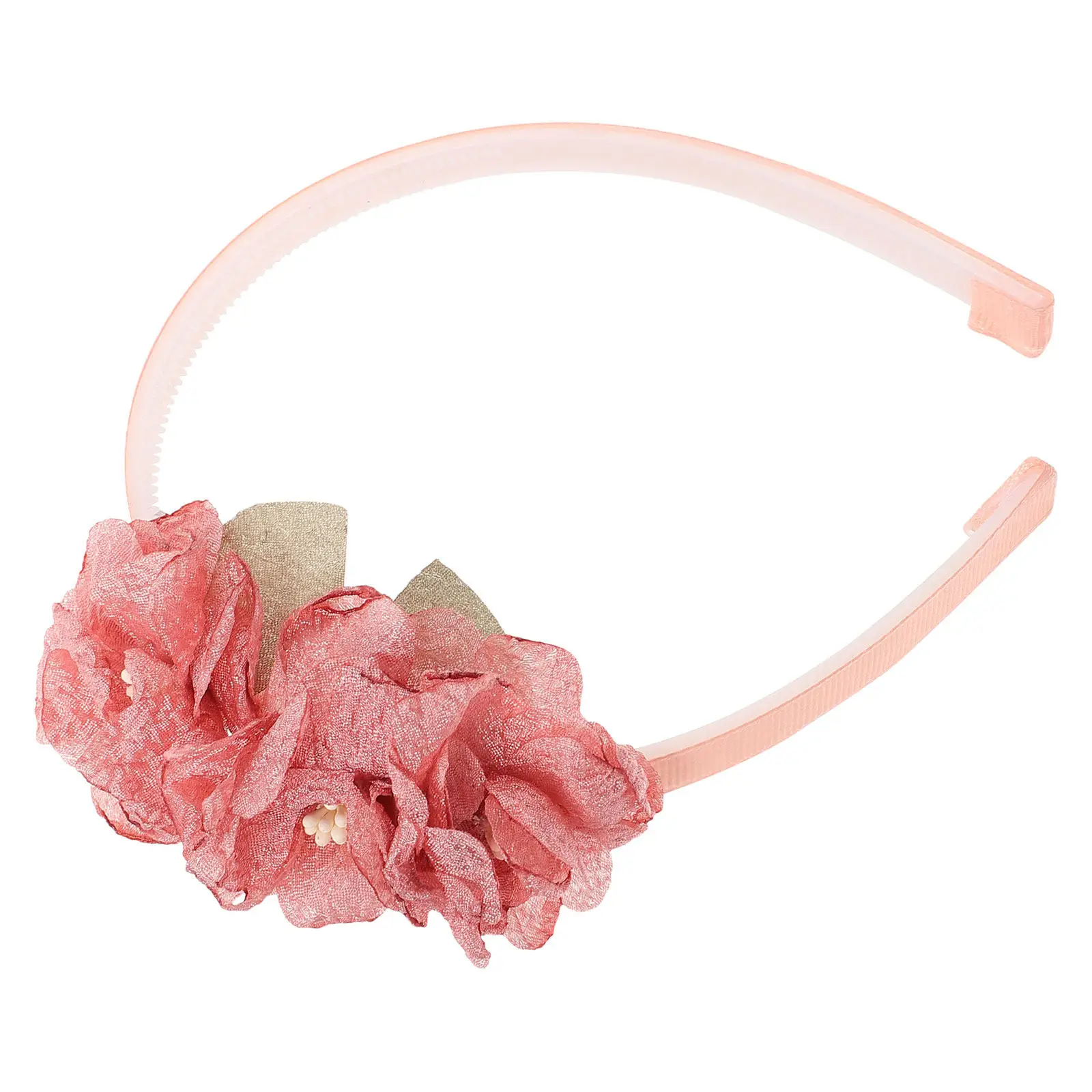 

Flower Headband for Girls Floral Hair Band Cute Artificial Flower Hair Hoop for Kids Birthday Party Wedding Cosplay Beach