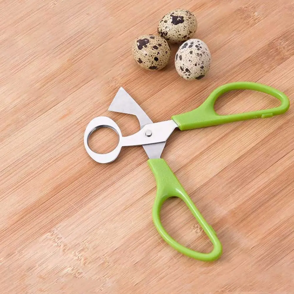 

Practical Portable Durable Household Rust Resistant Quail Egg Scissor Kitchen Tool Egg Shells Scissors Quail Egg Opener