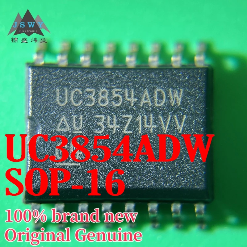 

(5/50 pcs) UC3854ADW UC3854 SOP-16 Power Factor Correction Current Controller Power Supply Chip Genuine Stock Free Shipping