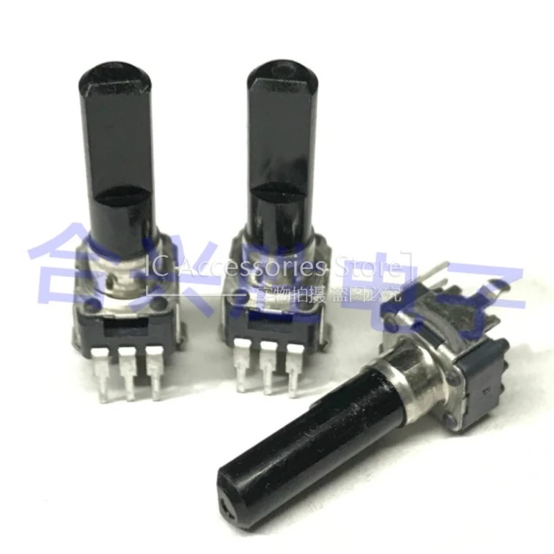 

2PCS Rotary Potentiometer RK09D117000C Power Amplifier Mixer Electronic Piano Volume Potentiometer A10K A103 Half Shaft