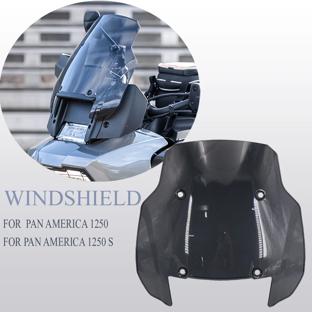 

2021 Motorcycle Windshield WindScreen Front Screen Adventure 11" Windshield FOR PAN AMERICA 1250 S PA1250 PANAMERICA1250