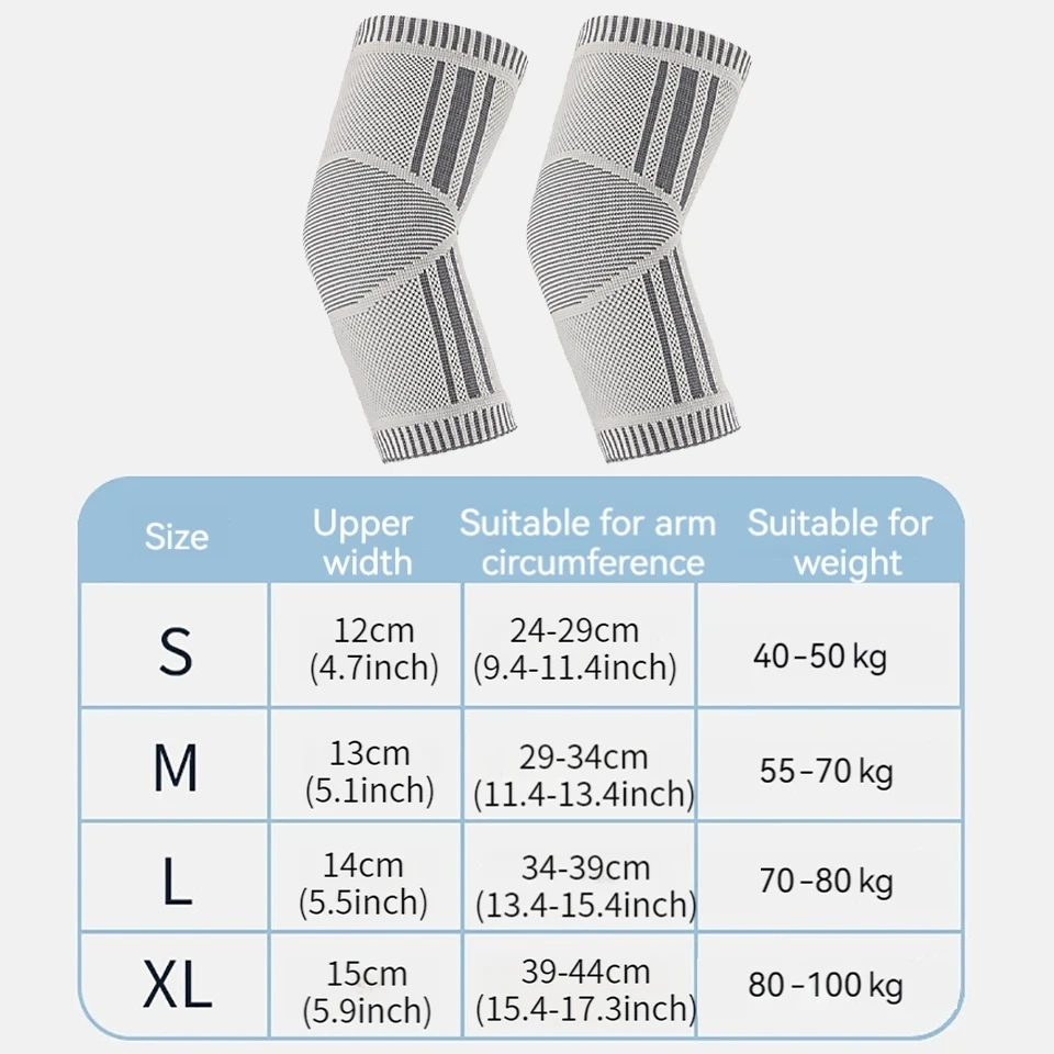 LOOGDEEL 1Pcs Graphene Elbow Pads Tennis Elbow Special Sheath Self-Heating Sprained Joints to Keep Warm Hand Arm Wristbands Men