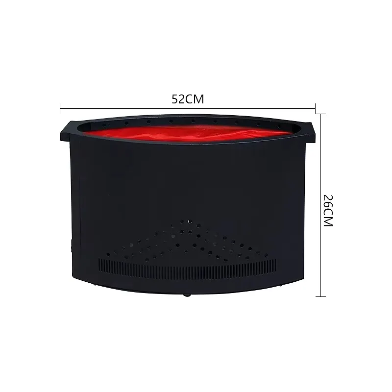 New Model 1.8M Silk Flame Effect Lamp for Dj Show bar Party Atmosphere Equipment Fake Flame Machine