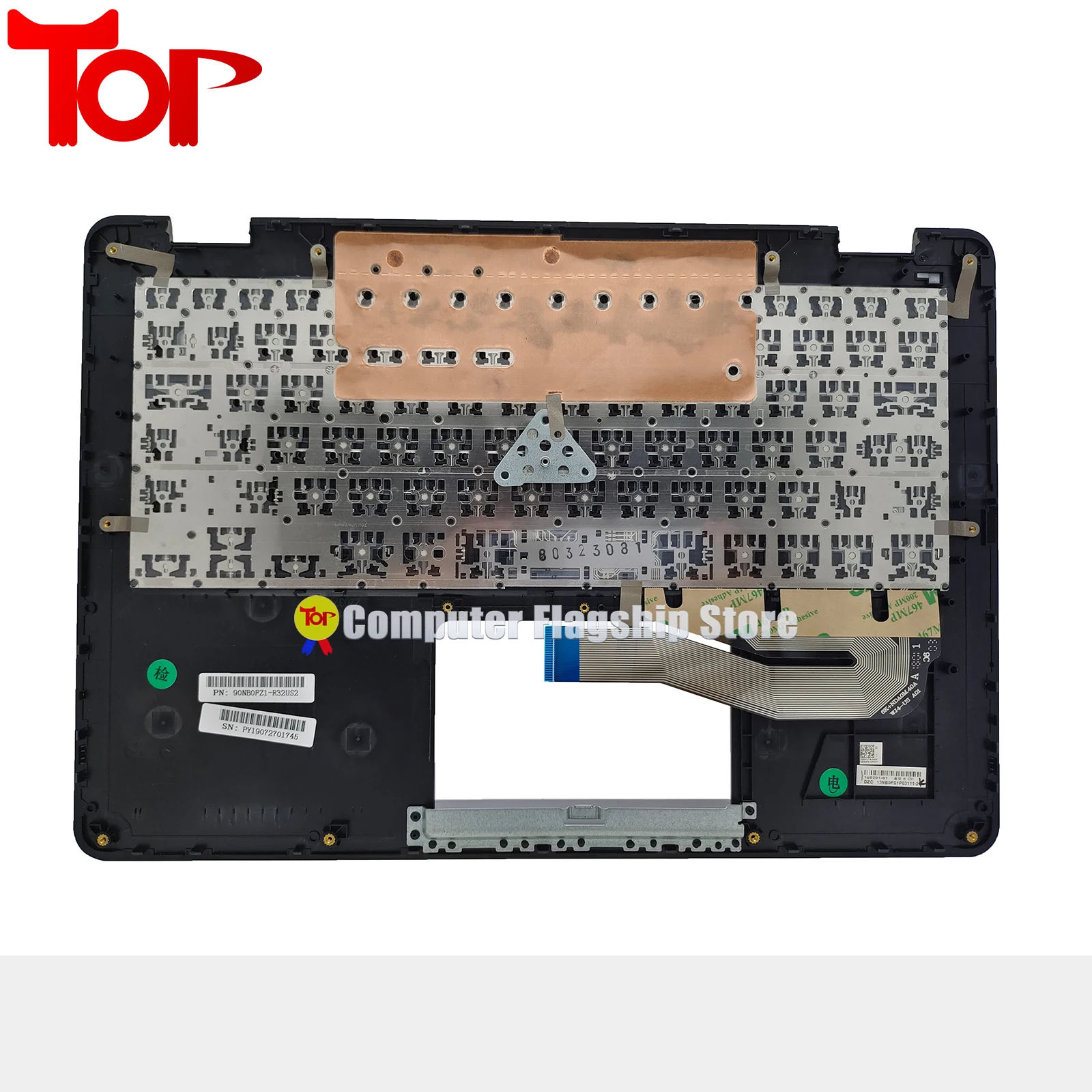 Kefu tp410u für asus laptop tastatur tp410ua tp410uar tp410ur tp410uf tp410urr original tastatur palmrest c shell baugruppe