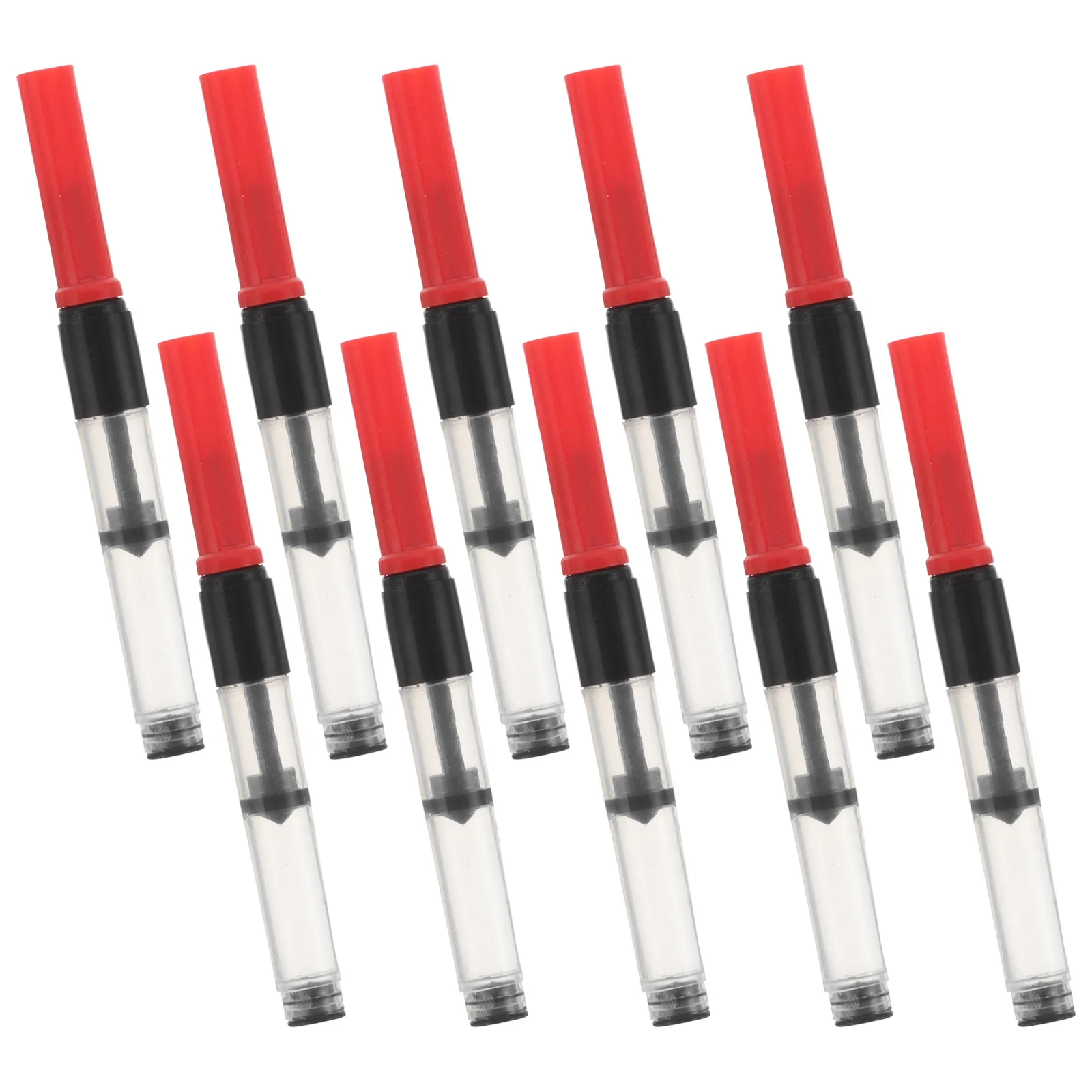 

Universal Fountain Pen Ink Converter 10pcs Refillable Ink Absorber Spring Filler for Pen Ink Refills Writing Tool