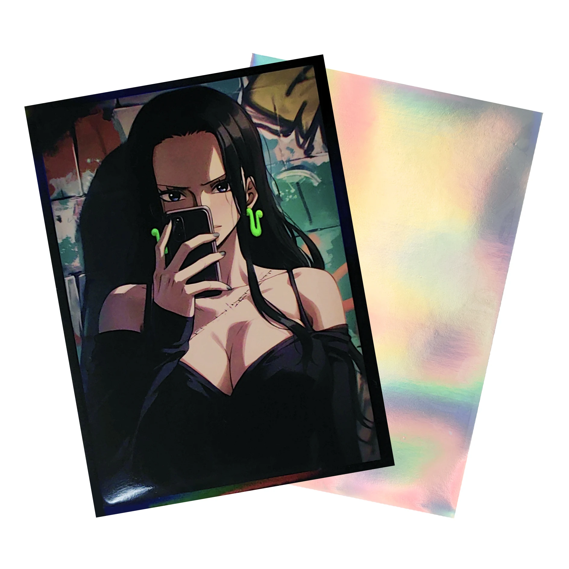 one piece trading card sleeves Amazon.com: BANDAI NAMCO Entertainment One Piece Trading Card Game  Assortment 4 Devil Fruits Card Sleeves [70 Count] : Toys & Games