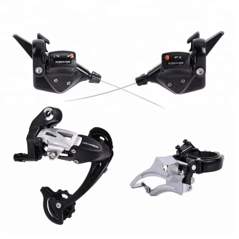 

Bicycle MTB 3X9 27 Speed Front Rear Shifter Derailleur Groupset For Parts M4000 M370 M430 M590 SystemATU&UTV