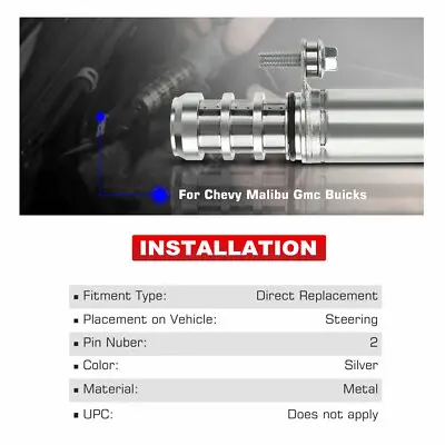 مدخل صمام عمود الحدبات توقيت الملف اللولبي لشيفي ماليبو الاعتدال جي إم سي تيرين بويك 12655420