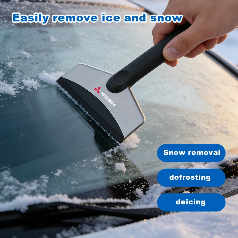 

Snow Removal Scraper Auto Parts Car Shovel Ice Cleaning Tool Fit For Mitsubishi Outlander Xpander Colt ASX Delica Pajero Lancer