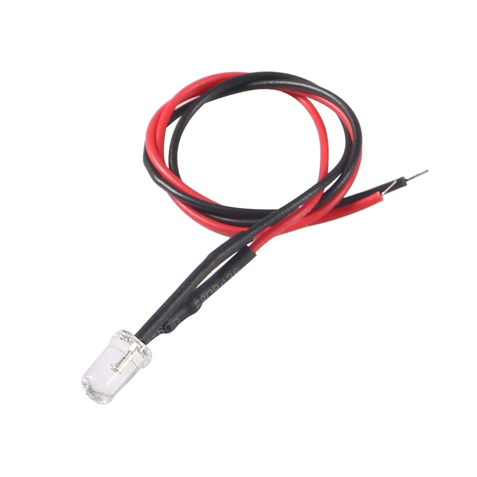 10pcs 5mm Prewired LED Diode 12 Volt Led Light Emitting Diodes Micro Led Lights Diodes for Model Assortment Kit