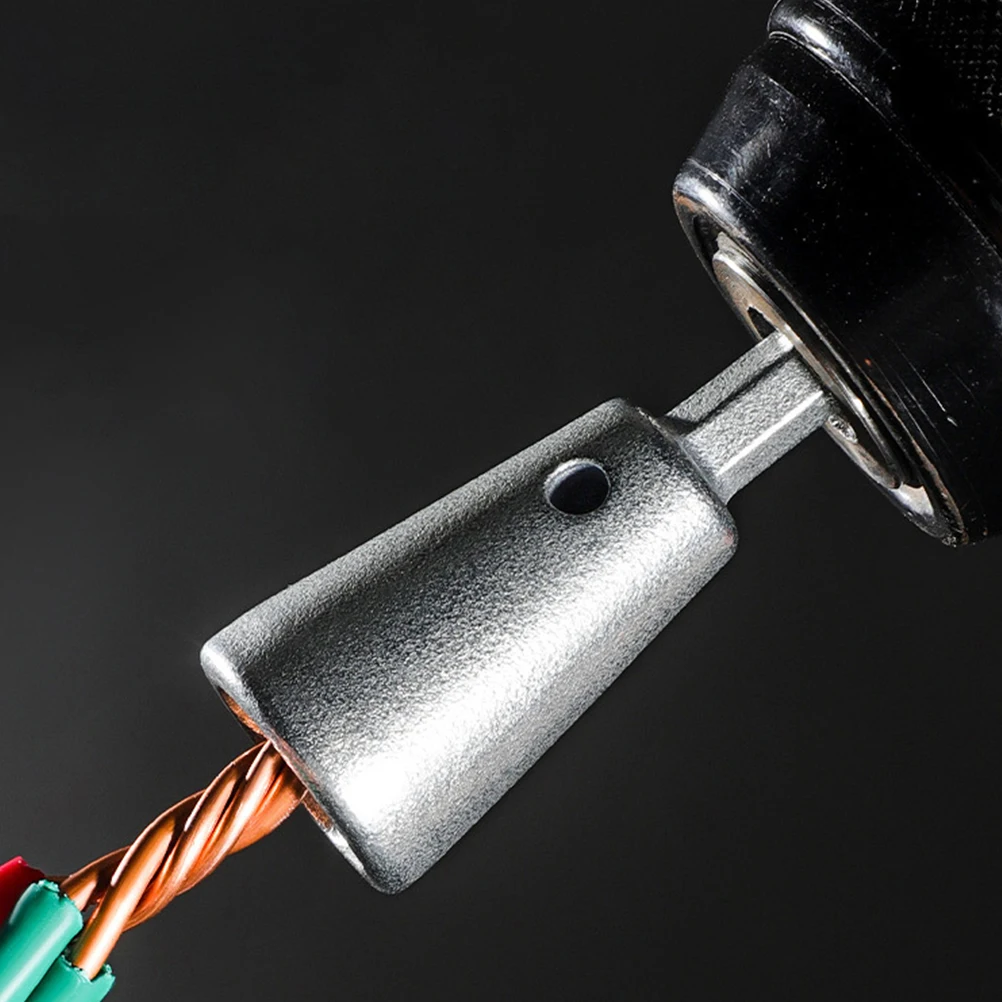 

3pcs Parallelizer Cable Wire Connector Automatic Twisting Tool Silver Electric Carbon Steel Durable Multi Wire Productivity
