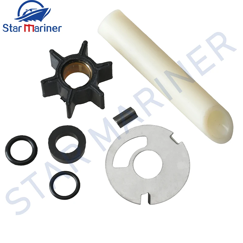 

47-89980T1 Ремкомплект крыльчатки водяного насоса для Mercury Mariner 4HP 4.5HP 6HP 7.5HP 9.8HP подвесной двигатель 89980T1 Аксессуары для лодочного двигателя