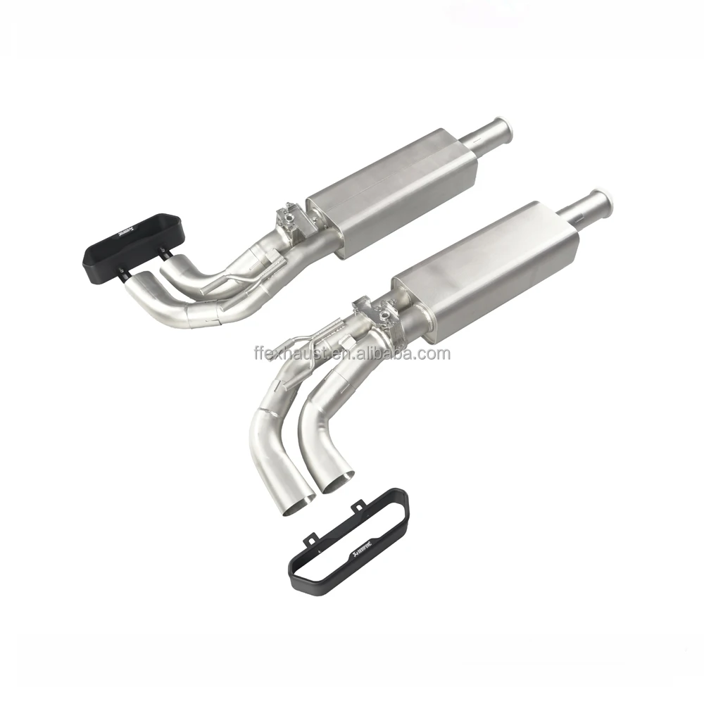 Performance Stainless Steel Catback Exhaust For Mercedes-Benz AMG G63 G500 G550 G-class W464 2018+