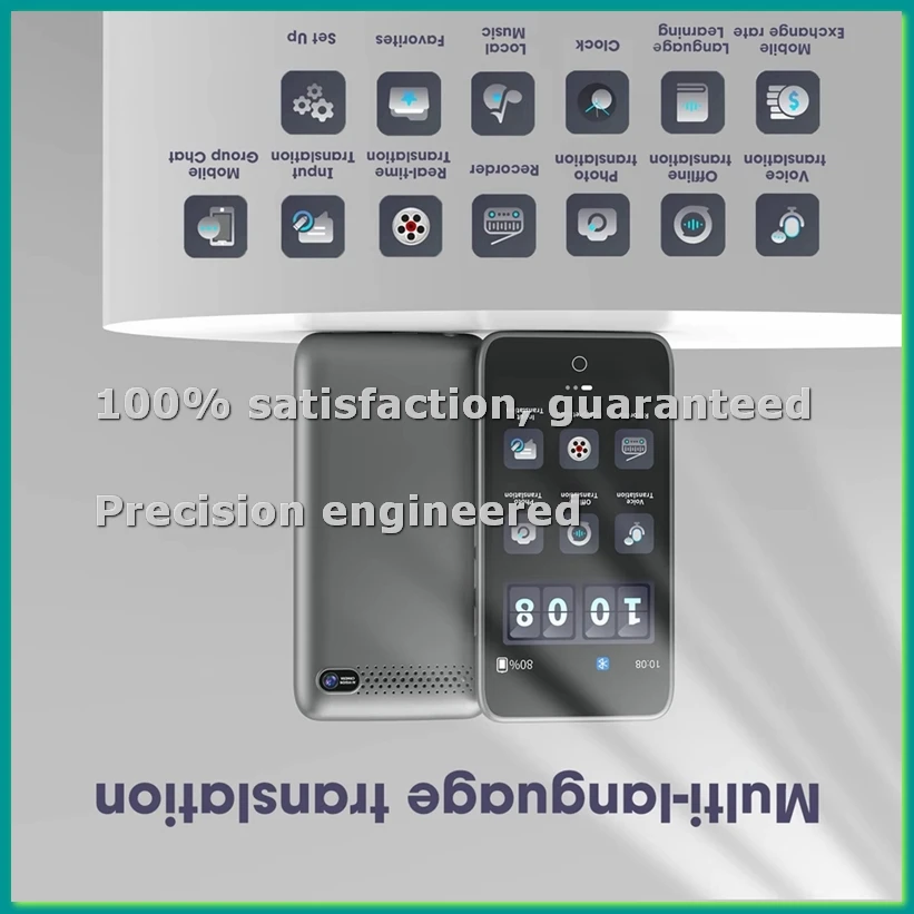 D5 Protable Languages Translation WiFi 142 Language Photo Audio Online 20 Offline Real-Time Smart AI Translator Vioce-PZZW