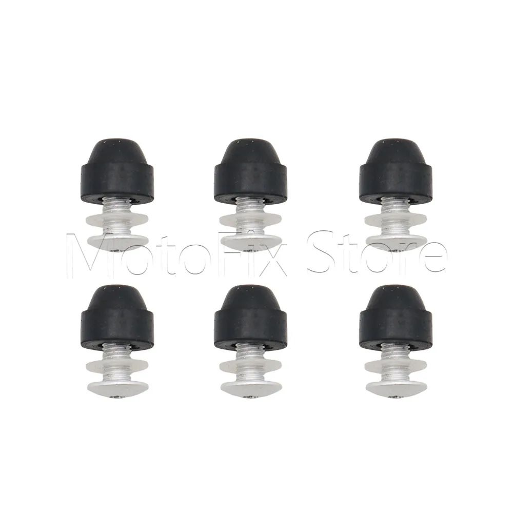 Motorcycle Windshield Glass Fixing Screw Rubber For Ducati Panigale 1299 1199 959 V4 V4S V2 Monster 696 796 1100 821 1200
