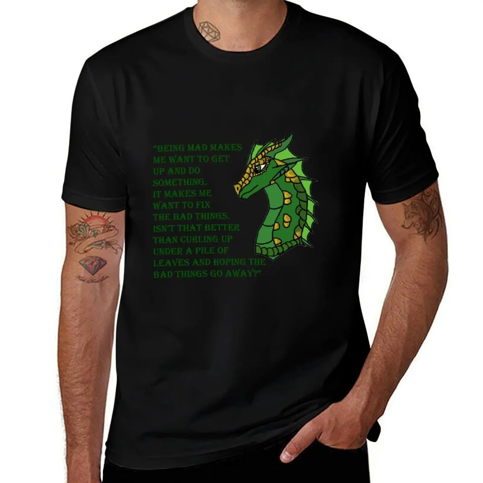 Sundew Quote [OUTDATED!! SEE DESCRIPTION!!] T-Shirt Plus Size Solid Color T-Shirt