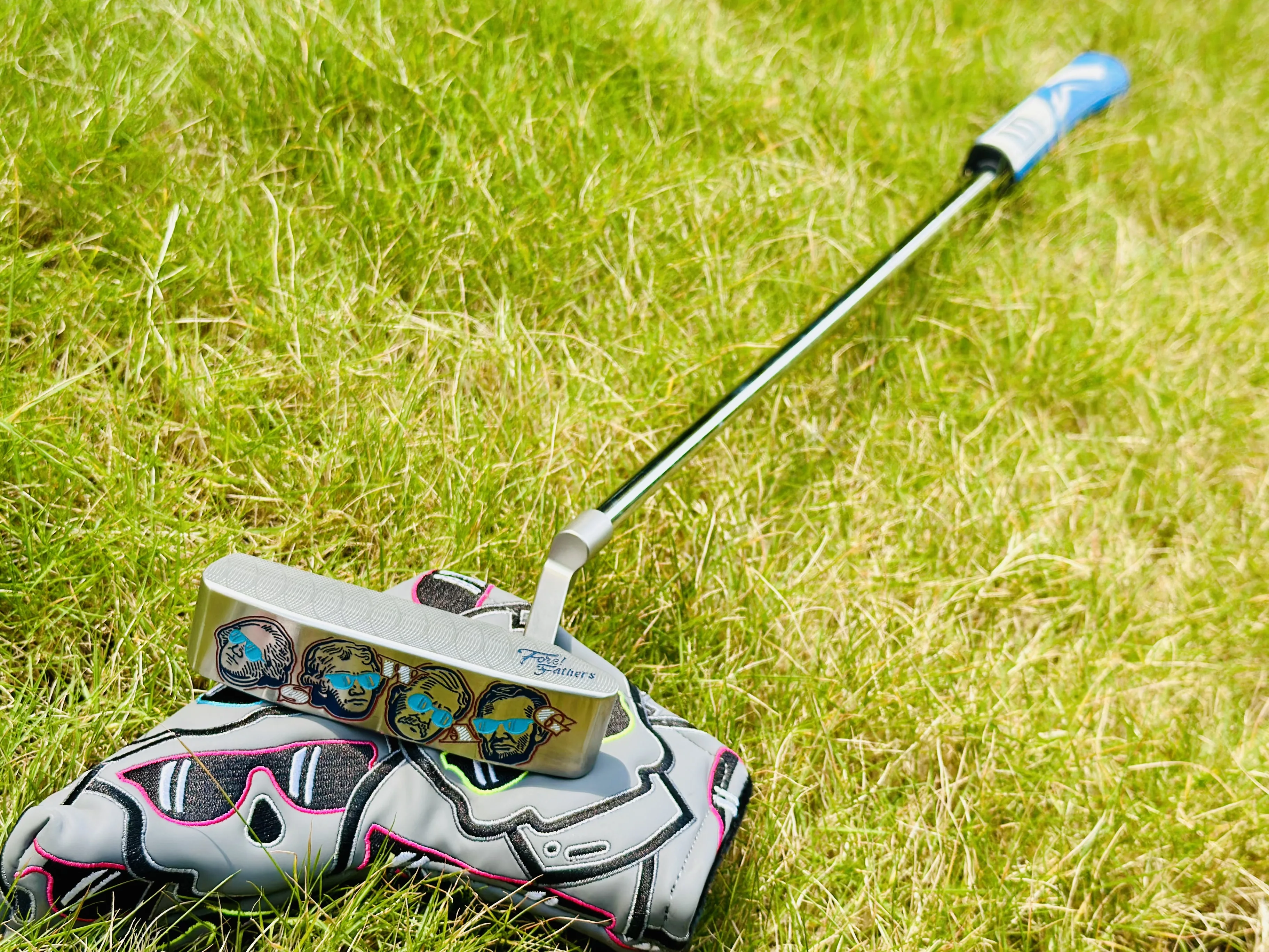 غنيمة مضرب الغولف الحديد الناعم مزورة مضرب التصنيع باستخدام الحاسب الآلي مضرب بطاقة اللعب النمط الأمريكي النمط الرئيسي علامة كلاسيكية ثلاثة خيارات #5