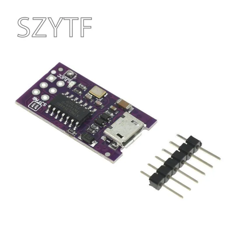 5V Micro ATTINY44 USB Tiny AVR ISP ATTiny45 ATTiny85 USBTinyISP Programmer Module For Arduino IDE Bootloader ISP Microcontroller