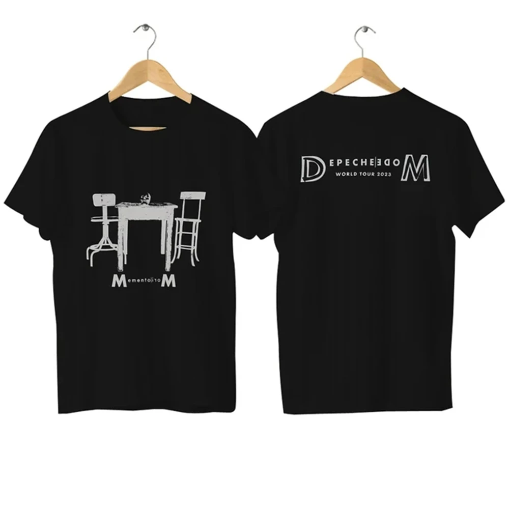 Men's Casual T-Shirt Depeche Memento Mori Mode Printed Shirt Oversized Sports Top Comfortable and Breathable Streetwear S-5XL