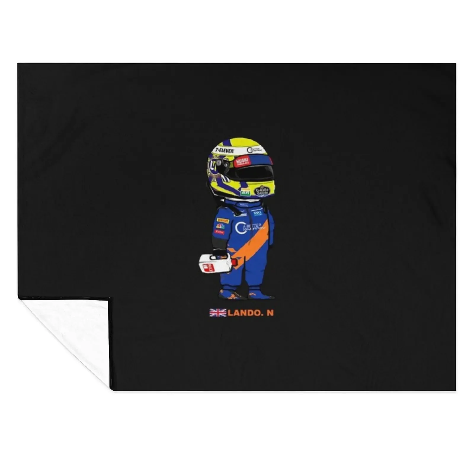 

Lando Norris And The Milk Classic Tshirt Basic Classic Throw Blanket Winter beds Stuffeds Luxury Thicken Hairys Blankets