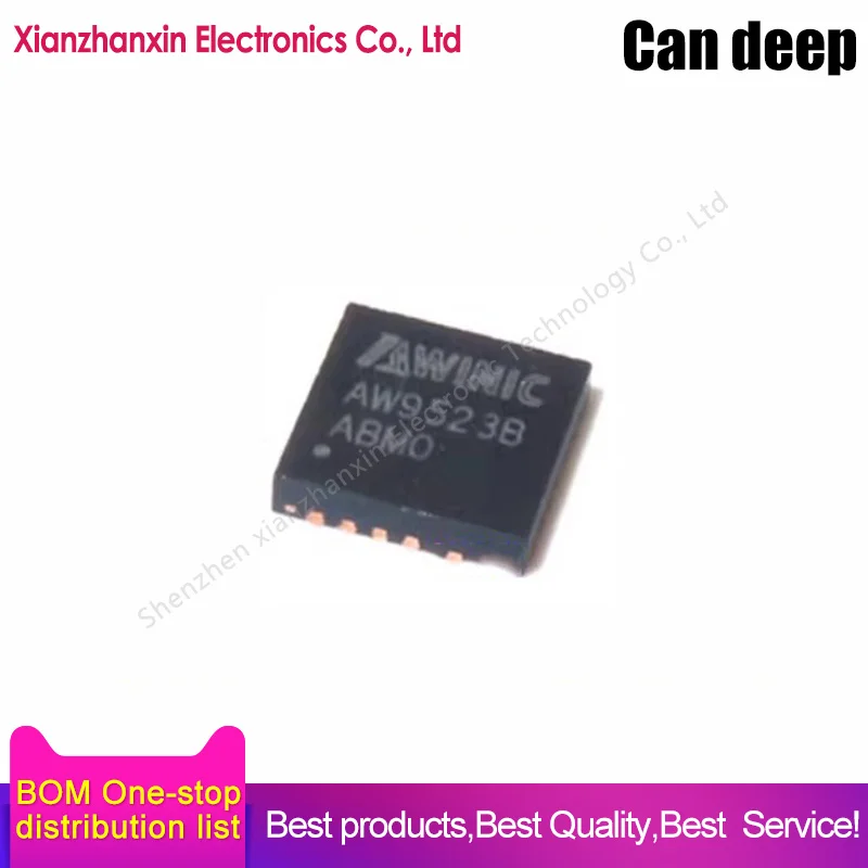 5pcs/lot AW9523B AW9523BTQR QFN-24 Breath light driver chip in stock