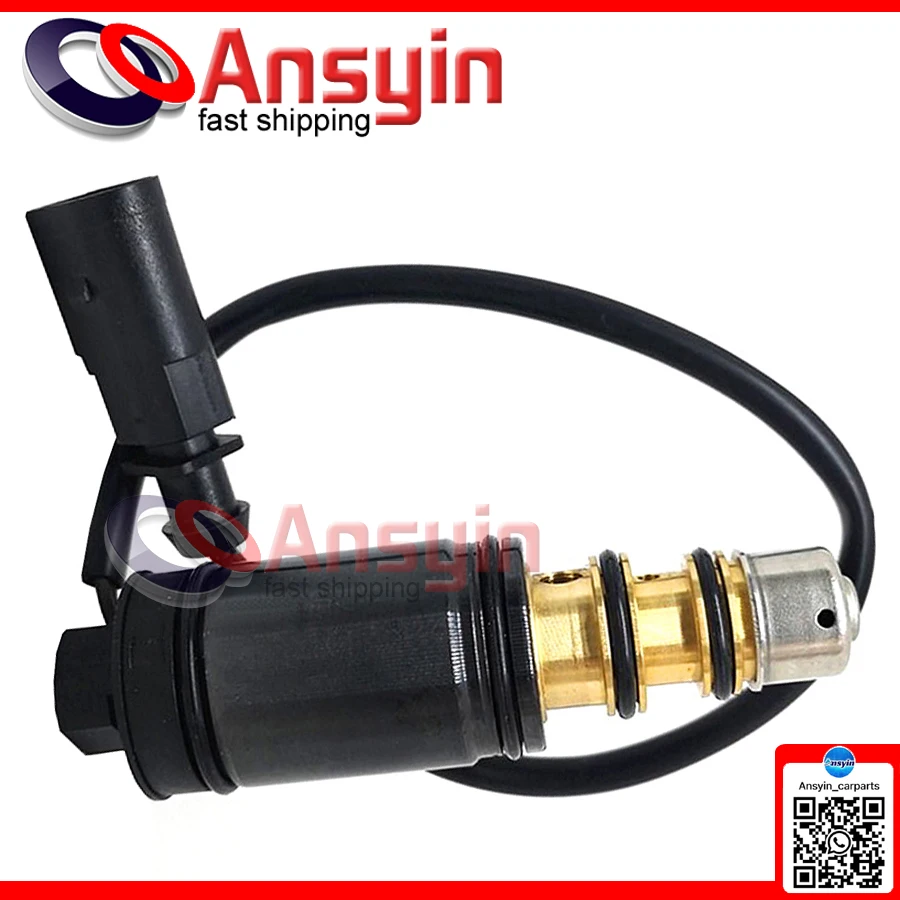 For Toyota Audi Volkswagen Pontiac Mercedes-Benz 7SEU16C 6SEU12C 7SEU17 Auto A/C Compressor Control Solenoid Valve