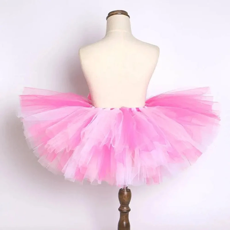 Baby Girls White Pink Bunny Dresses for Girls Easter Holiday Costumes Children Animal Rabbit Outfit with Ears Bowtie Tail Set view 4