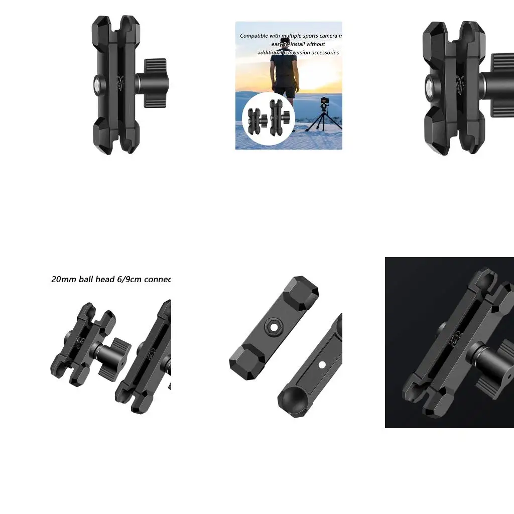  Universal Aluminum Camera Support Stand Rod 20mm Ball Head Mount Adventure Ready