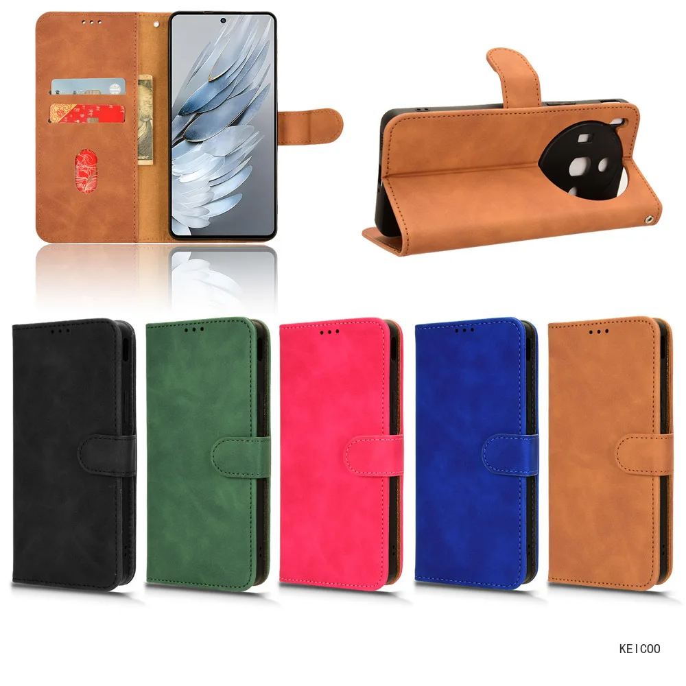 Flip Cover Multifunction for ZTE V2020 V30Vita Nubia Z50S Pro Z50SPro NX713J Housing Stand Holder Card Slot Business Phone Shell