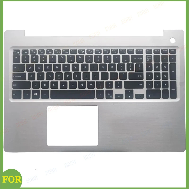 

Новая оригинальная верхняя крышка корпуса (пальмрест) для Inspiron 15 5570 5575 с американской клавиатурой, артикулы 0MR2KH, 0M1FJK, 0YKN1Y, 08D7T9, сменная крышка.