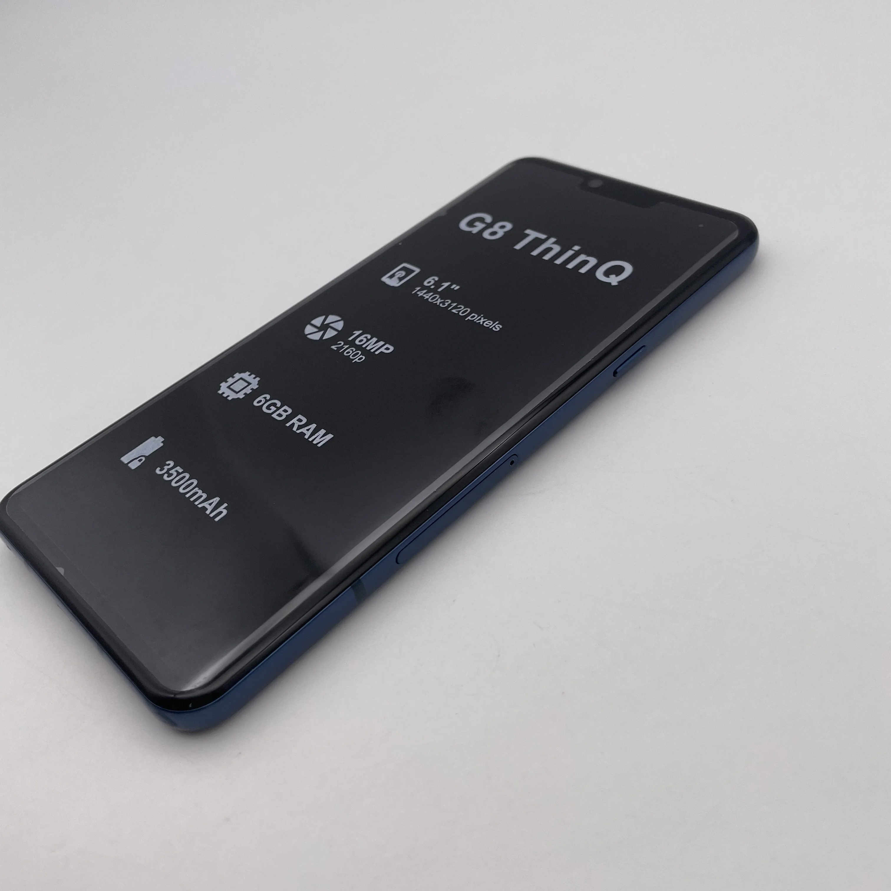 هاتف LG G8 ThinQ G820UM 4G أصلي 6.1 بوصة 16 ميجابكسل معرف الوجه بلوتوث أندرويد هاتف ذكي