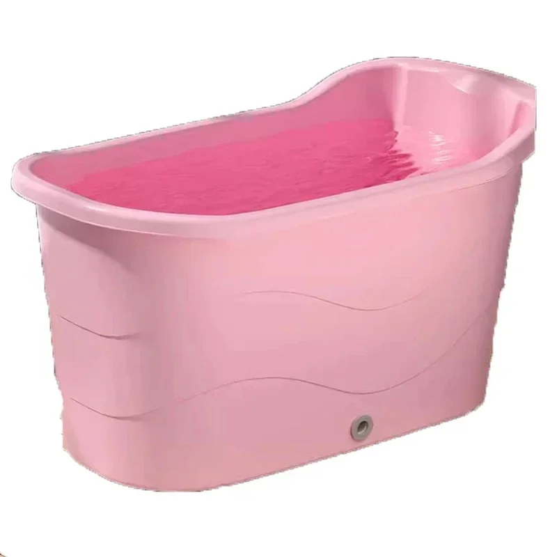 Large Adult Hot Bathtub Pedicure Shower Plastic Postpartum Swimming Bath Tub Bucket Barrel Alberca Household Merchandise