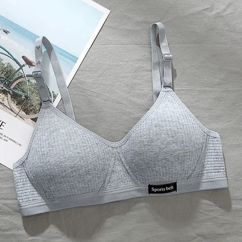 Ab cup geen draad naadloze bh meisje onderkleding vrouwelijke beha bralette ademende intieme lingerie tienermeisjes kleding