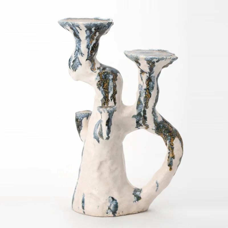 Creative, ceramics, vases, ornaments, guest restaurant, medieval style, designer style, dried flowers