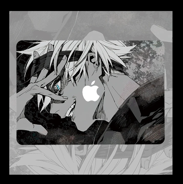 Jujutsu Kaisen Anime Satoru Gojo For Macbook Air M2 M1 Pro 13 14 16 Mac Hard Shell Retina A2681 A2337 A2338 A1989 Laptop Cases