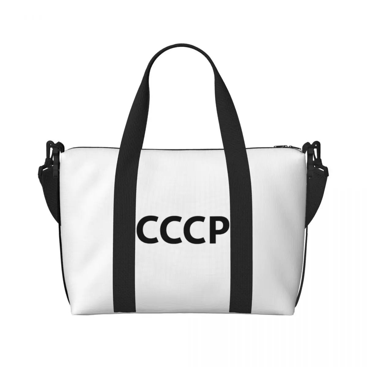 

CCCP USSR Travel Bag Fashion Gym Bag Male Female Design Large Capacity Cute Sports Fitness BagsWeekend Handbags