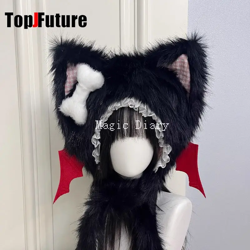 subcultura-feminina-punk-orelhas-de-gato-anjo-diabo-asas-chapeu-bonito-gotico-lolita-y2k-meninas-aquecimento-earmuffs-inverno-mais-quente-gorro