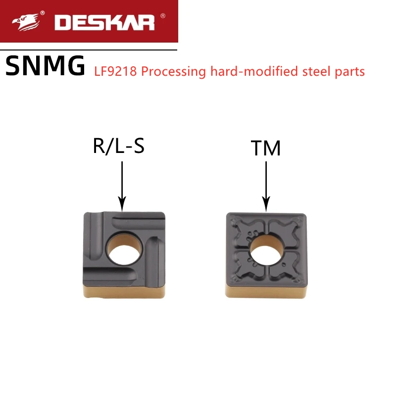 

Deskar 100%原装 Snmg120408- Tm Snmg120408L-S Snmg120408R-S Snmg150612R Lf9218 Cnc Lathe Tools Carbide Inserts Turning