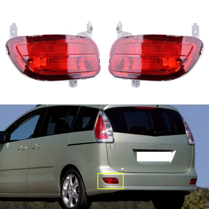 

For Mazda 5 2008 2009 2010 Rear Bumper reflector light Brake light fog lamp Foglight taillight CD85-51-660F