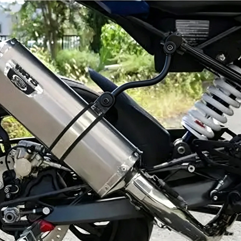 Motorcycle Exhaust Pipe Bracket Hold Support Bracket for B-MW G310R G 310 R 2017-2026 Muffler Exhaust Hanger Holder
