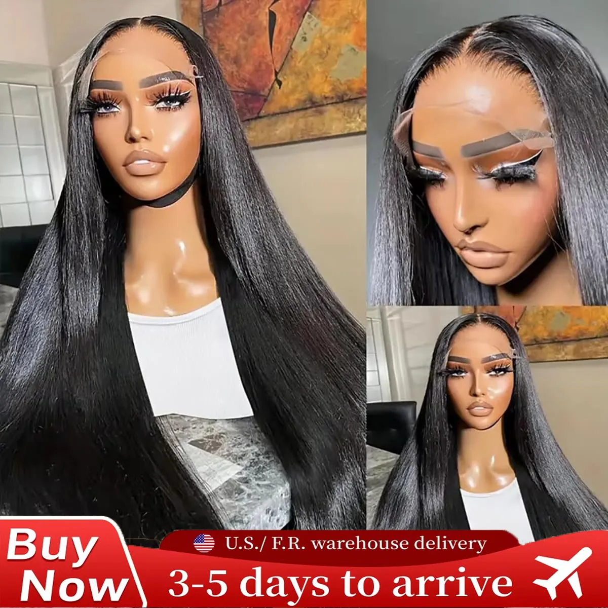 

250 Density 13x6 Bone Straight Hd Transparent 13x4 Lace Front Human Hair Wig For Women Pre Plucked With Baby Hair Lace Front Wig