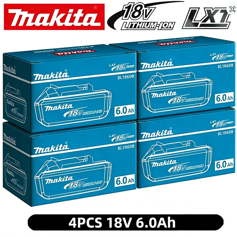 

18V 6.0Ah Original Makita 18V 6000mAh battery, Makita DTW700 DHW180 DGH181 DTD173 DAS180 DDF487 DTW285 TW004G power tools batter