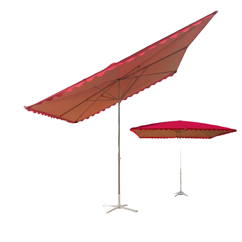 مظلة مطر متينة للاستخدام الخارجي على شكل مثلث لكرسي متحرك مظلة للشمس، متجر بيع مقاوم للطقس، حماية من الشمس، مظلة تجارية كبيرة