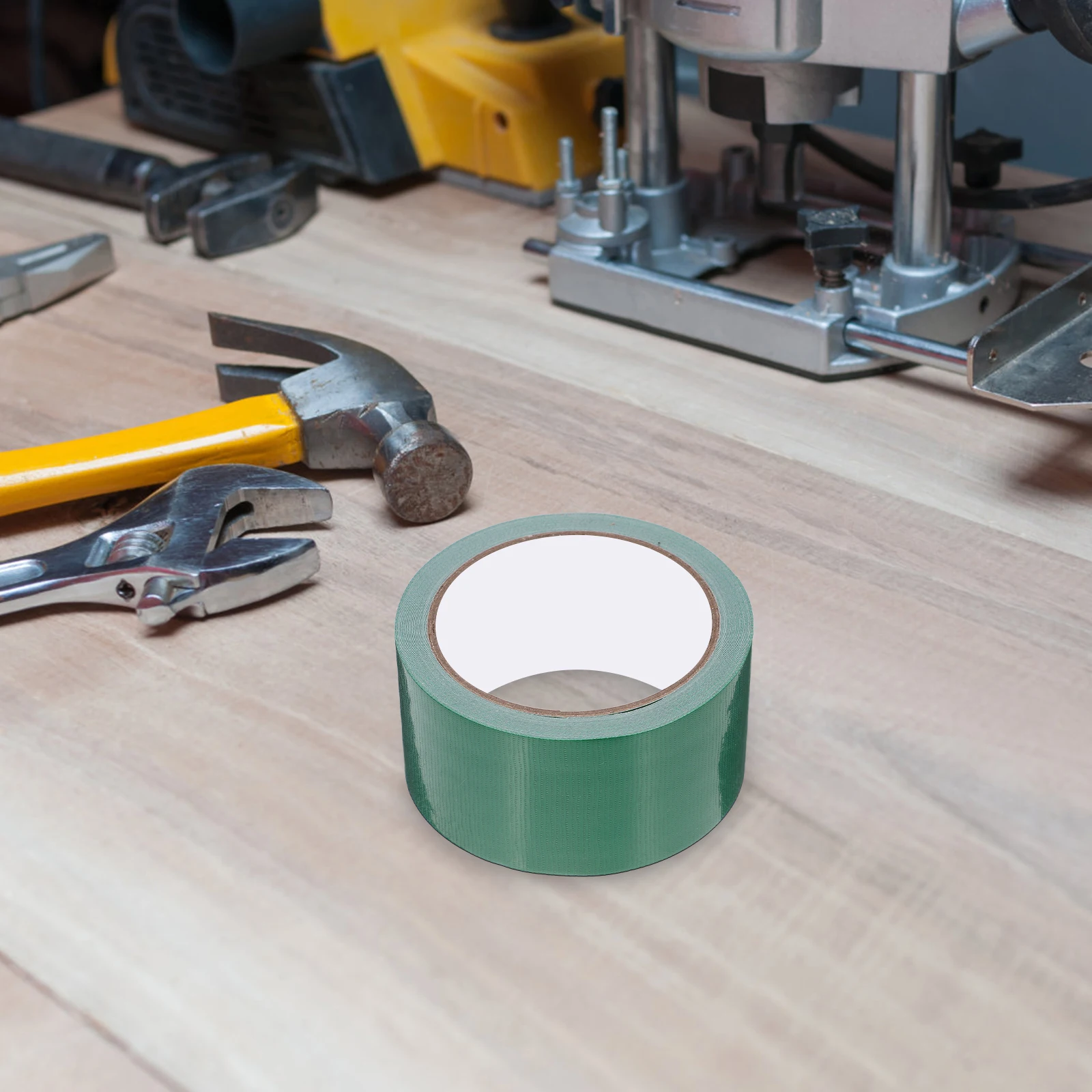 Duct Tape Single Sided Cloth Strong Adhesive Waterproof Outdoor Mastic Green Rugs Carpet Seams Heavy Packaging Sealing Repair