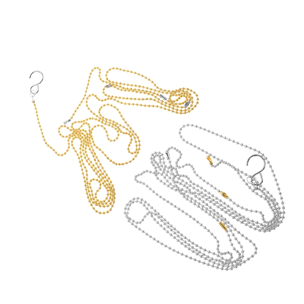 

2Pcs Volleyball Measurement Chain Volleyball Referee Equipment Height Tool Referee Equipment Copper Material Accurate