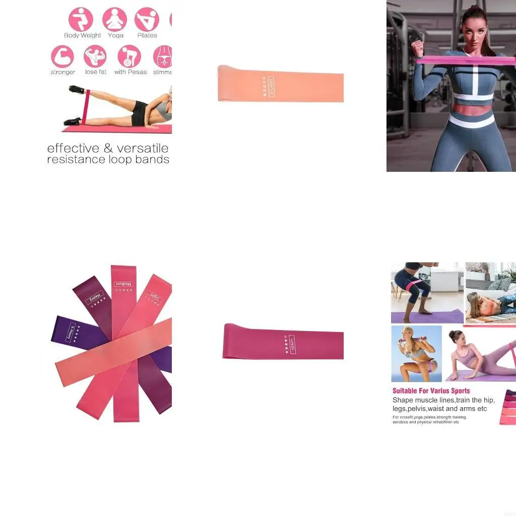 

Resistance Bands Workout Bands Fitness Bands Elastic Bands for Muscle Building